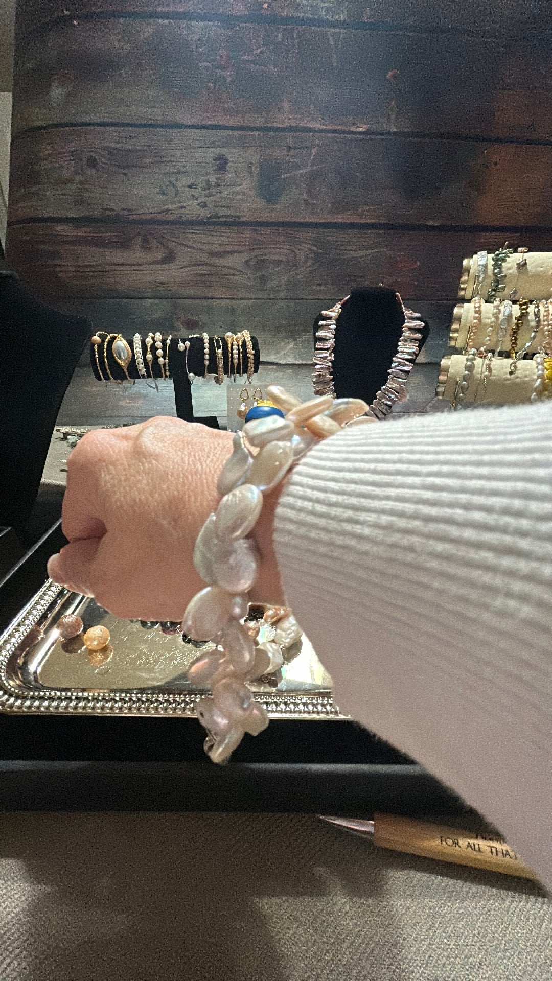 Petal baroque bracelet