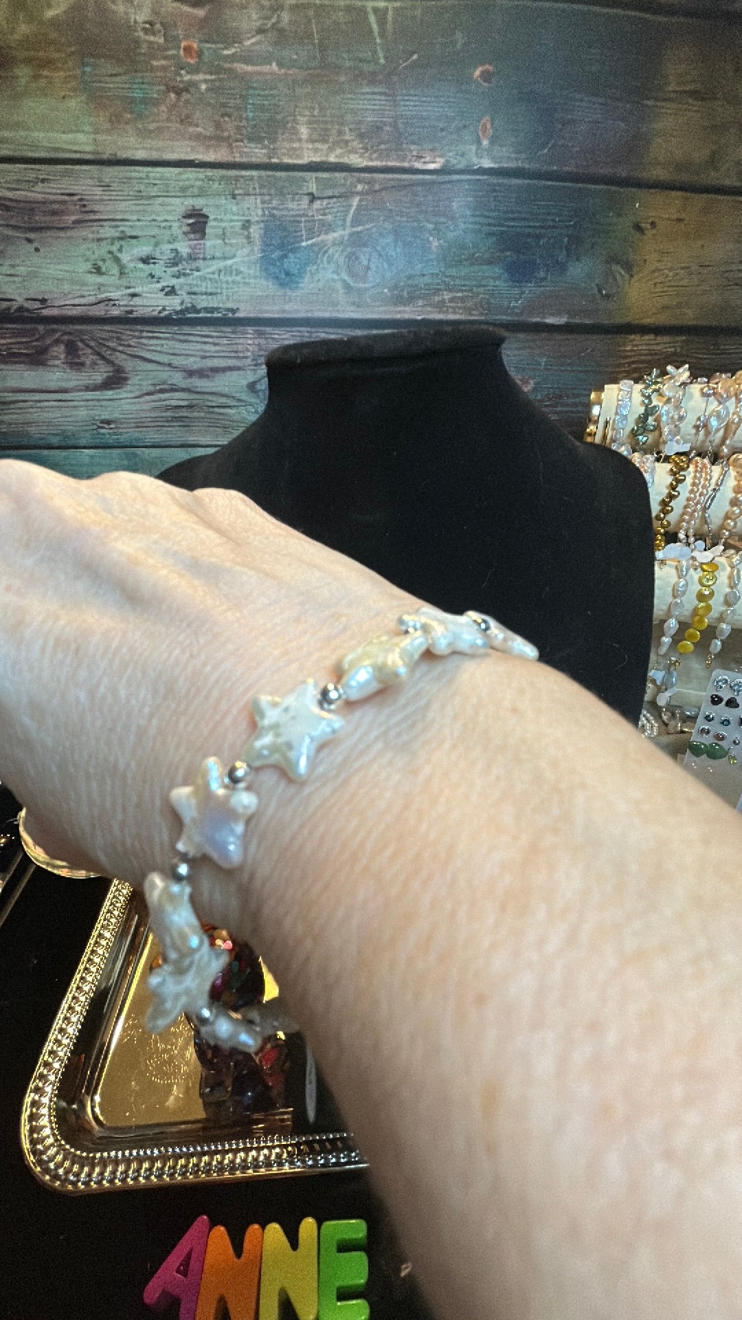 White star baroque bracelet