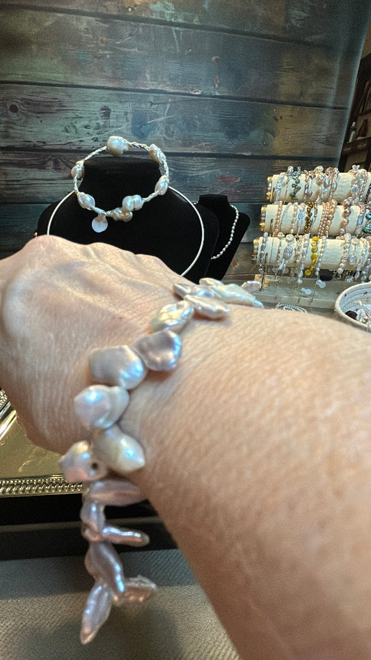 Silver Kashi bracelet